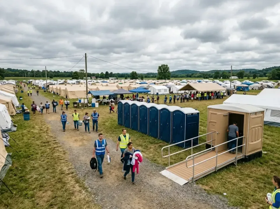 disaster-relief-camp-restrooms-010 — frequently asked questions, Dumpster & Portable Bathrooms Rental in Varnville, SC